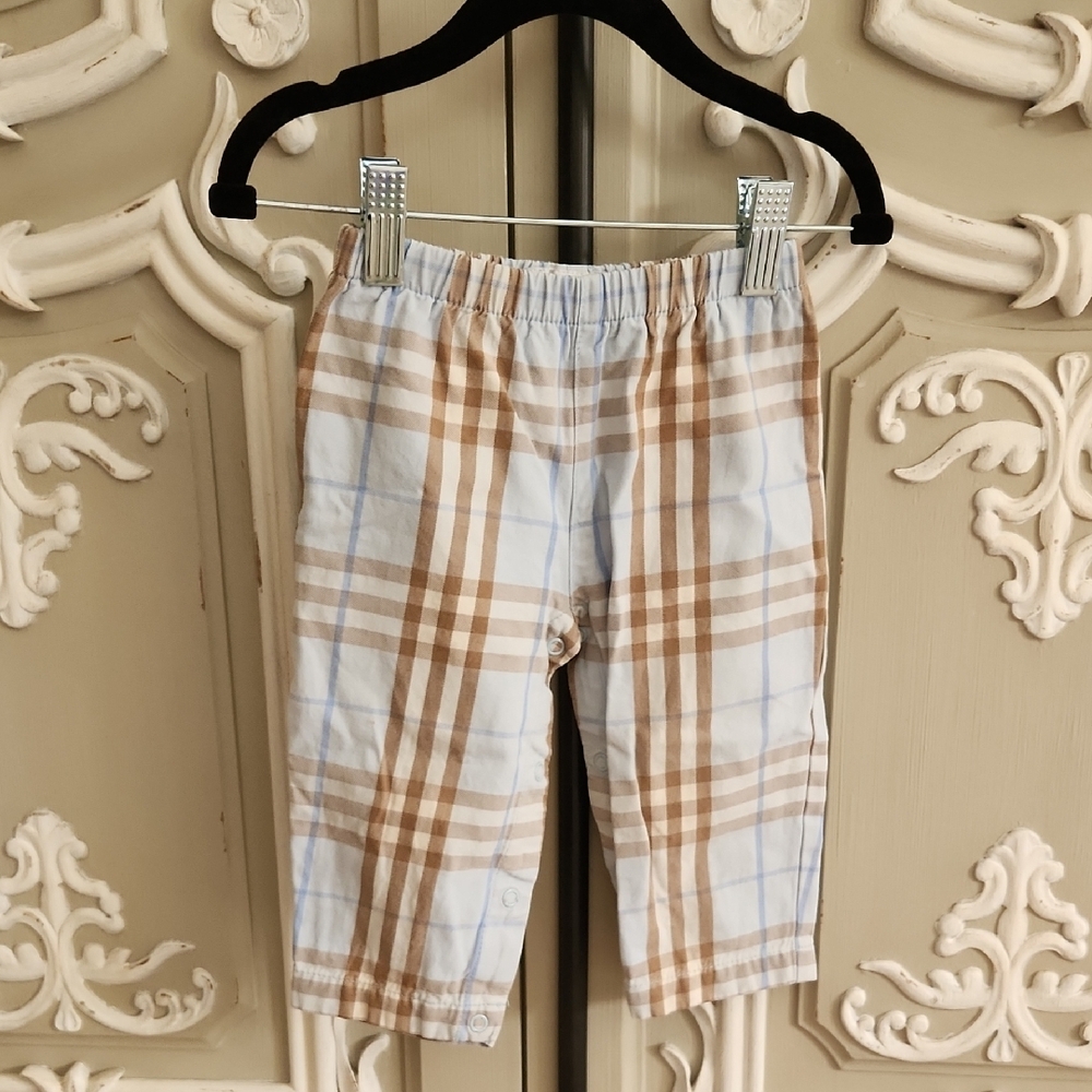 Burberry Classic Plaid Boy Pants Size 18 Months - Picture 2 of 3